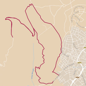 Mapa ruta telégrafo